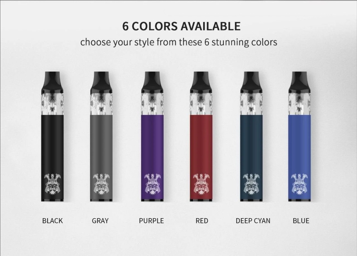 DISPOSABLE BARS 將軍 S1 一次性電子霧化器