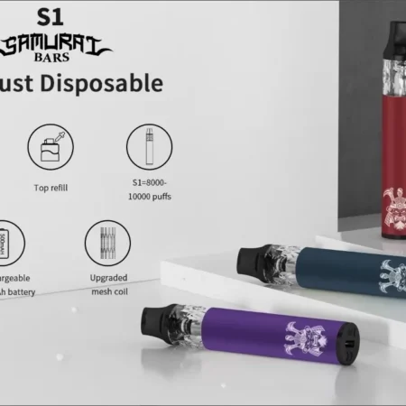 DISPOSABLE BARS 將軍 S1 拋棄式主機｜支持多次注油｜耐用便捷