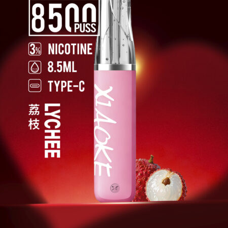 xiaoke 梟客 口紅款 8500口 拋棄式電子煙｜高顏值設計・大容量續航・台灣現貨